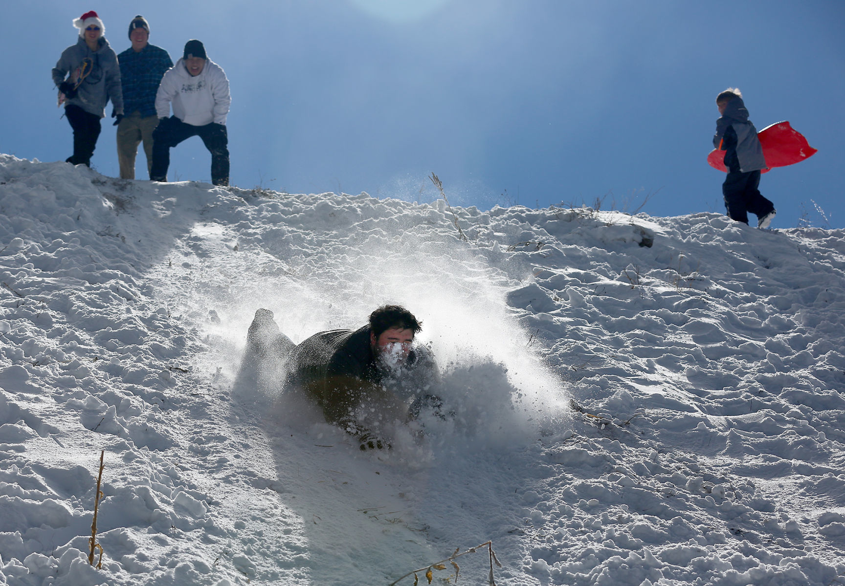 Human Snow Plow